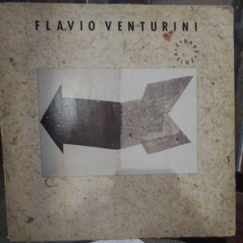 LP FLAVIO VENTURINI - CIDADE VELOZ - 1990