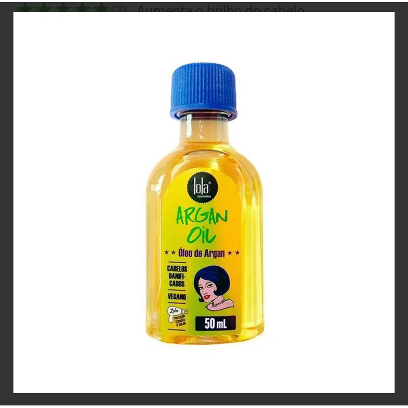 Óleo de Argan Lola 50ml