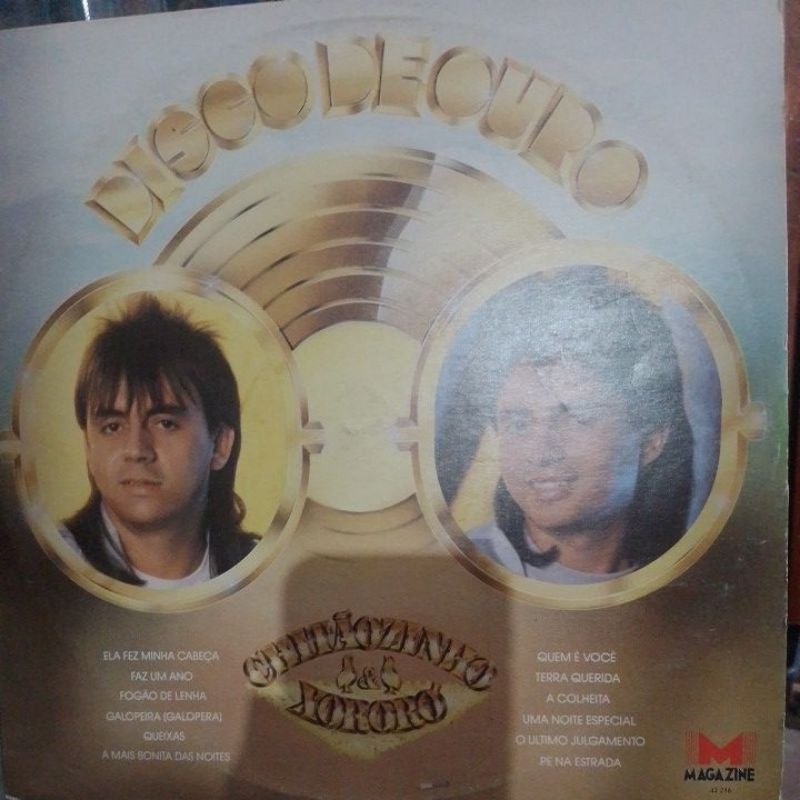 LP CHITÃOZINHO E XORORÓ -DISCO DE OURO -1990