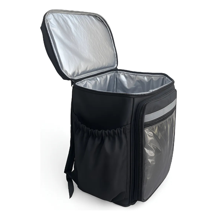 Bag Mochila Motoboy Delivery Entregador 80L Térmica Dobrável Reforçada Impermeável Sem Isopor