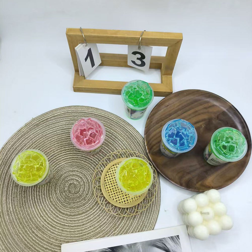 Slime Estalinhos que Faz Barulho Geleca Gelada Effeto Summer Divertido