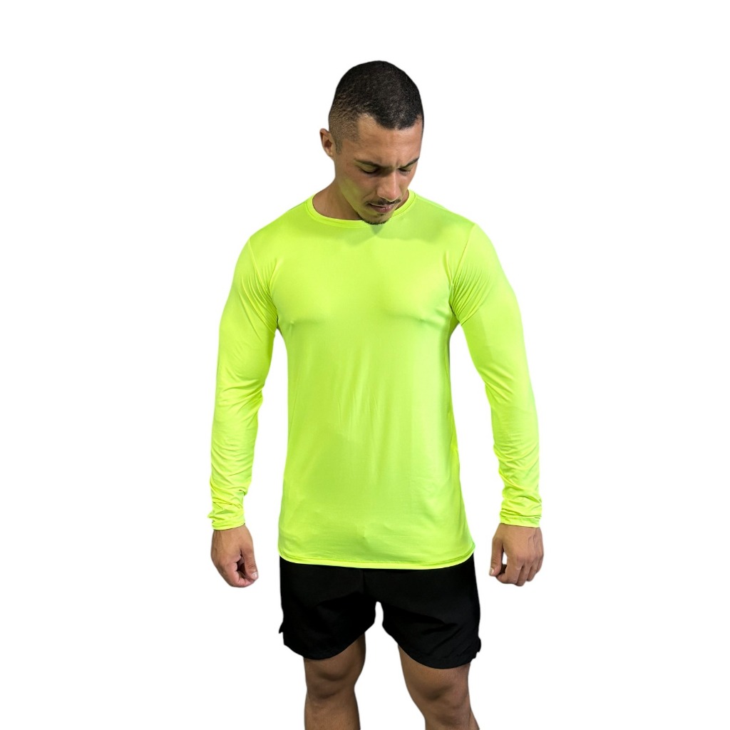 CAMISA TERMICA MASCULINO LINA FEMININO PROTEÇAO UV 50- P M G GG XG