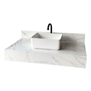 Bancada de Porcelanato Carrara 60x40cm em Oferta na Shopee