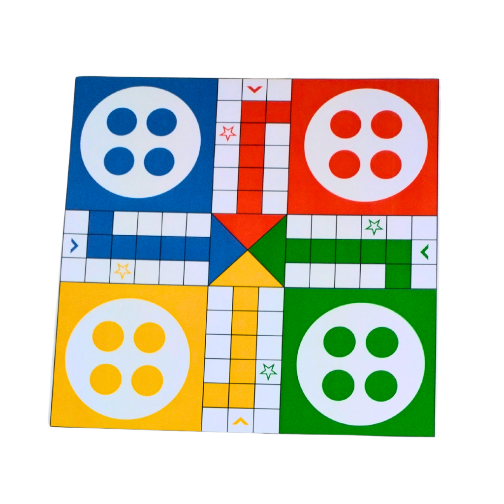Jogo De Tabuleiro Ludo Em Madeira + 16 pinos +1dado Brinquedo Educativo em Oferta na Shopee
