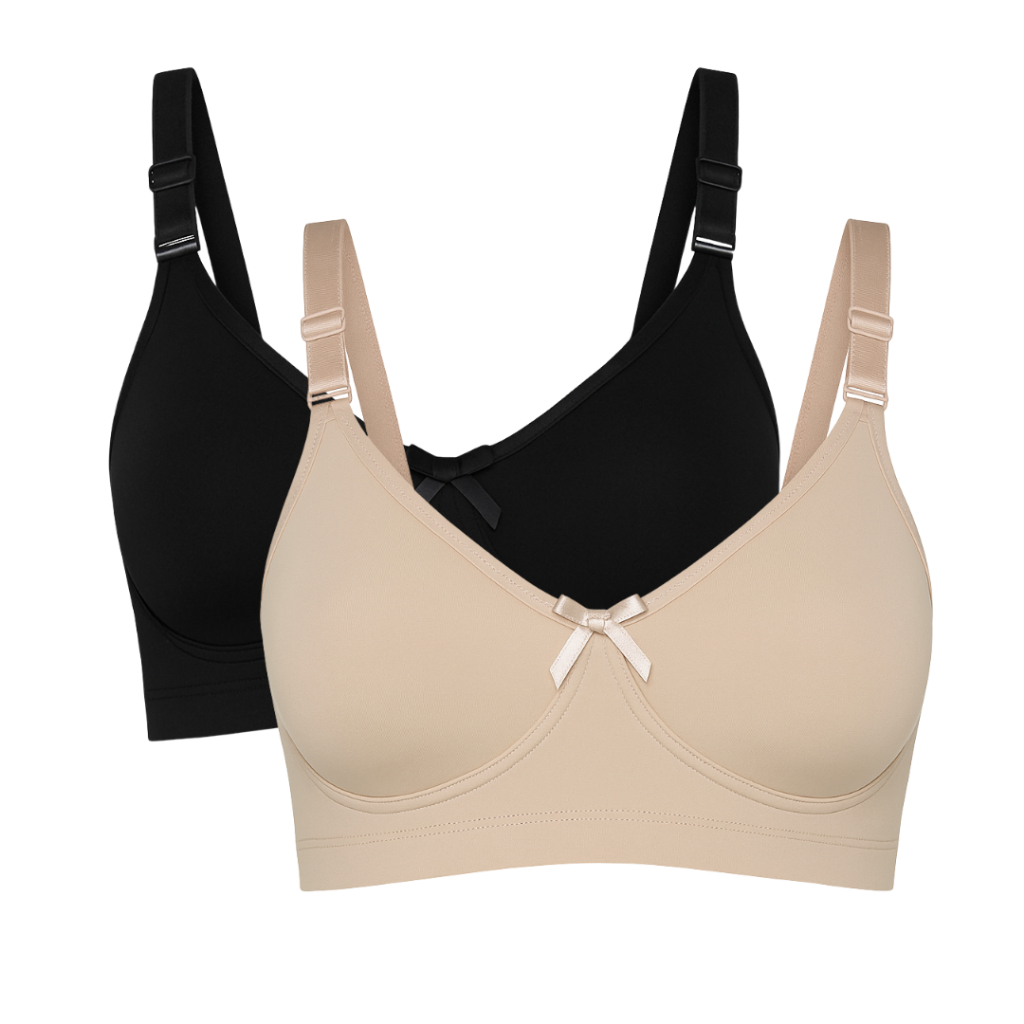 KIt 2 Sout. em Microfibra Dupla - Conforto, Qualidade, Sustentação - Soutien Izabella