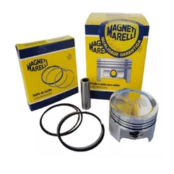 Kit Pistão e Anéis Medida 0,50 = 57,80mm Para Titan 160 Fan 160 Start 160 Bros 160 Magneti Marelli