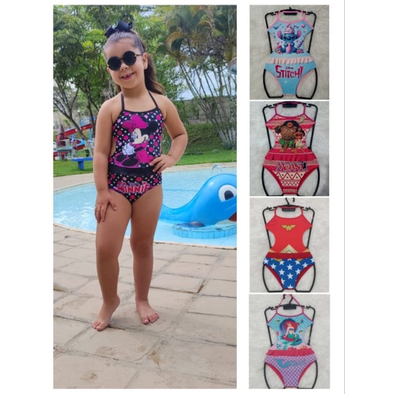 Biquíni de Desenhos Animados Moda Praia: Onde Comprar | BuscaProdutos
