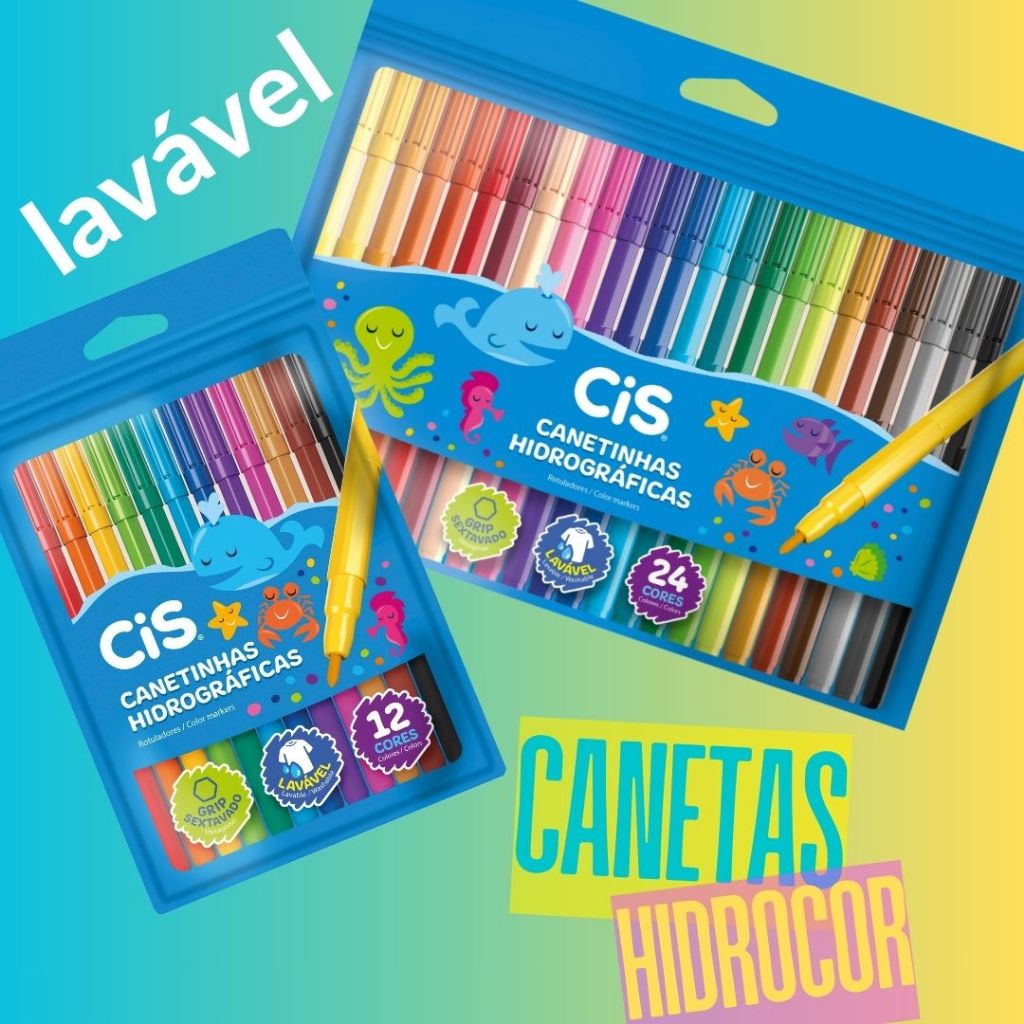 Canetinhas Hidrograficas Cis: Onde Comprar | BuscaProdutos