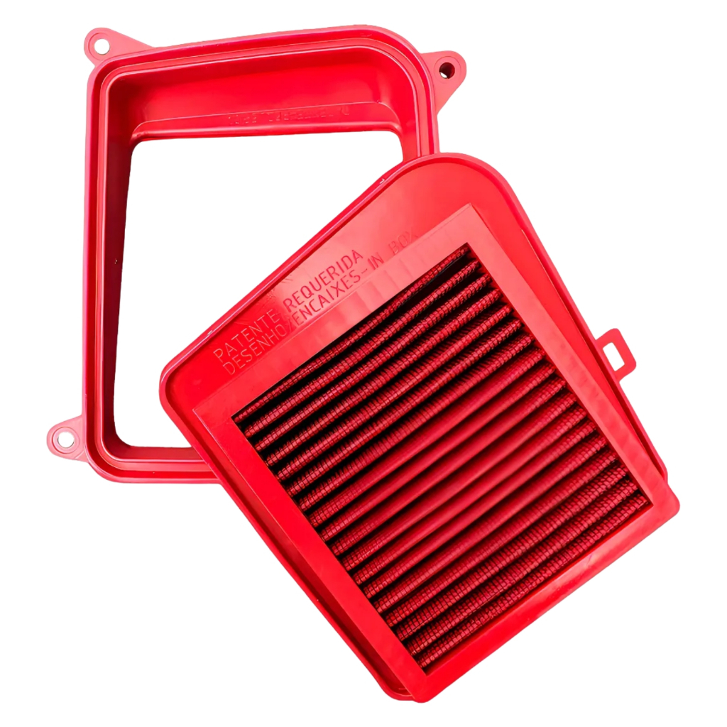 Filtro de Ar Esportivo  Fan Titan 160/150 + Moldura em Oferta na Shopee