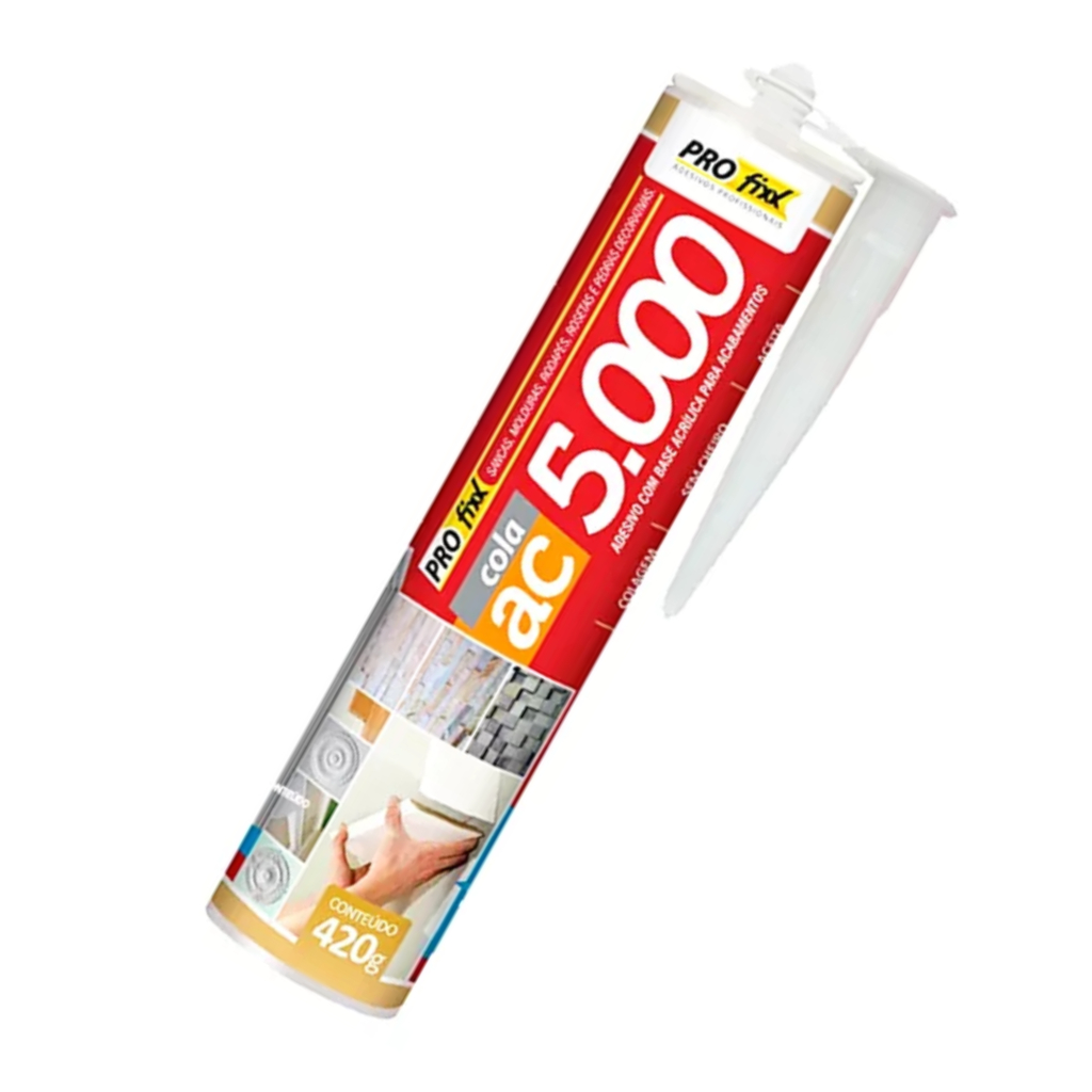Cola Rodapé / Moldura / Sanca / Colagem Ultra Rápida AC5000 Drylevis