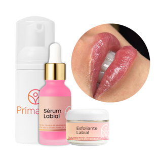 Kit Limpeza Microagulhamento Revitalizacao Labial Profissional HydraGloss Sérum Morango em Oferta na Shopee