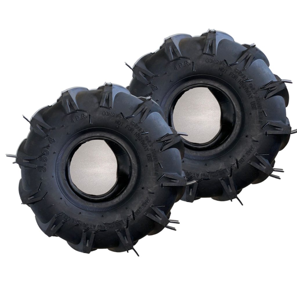 Kit 2 Pneus 3.50-4 /4 Lonas -para Tratorito - Boartyre Tipo Da Válvula Schrader