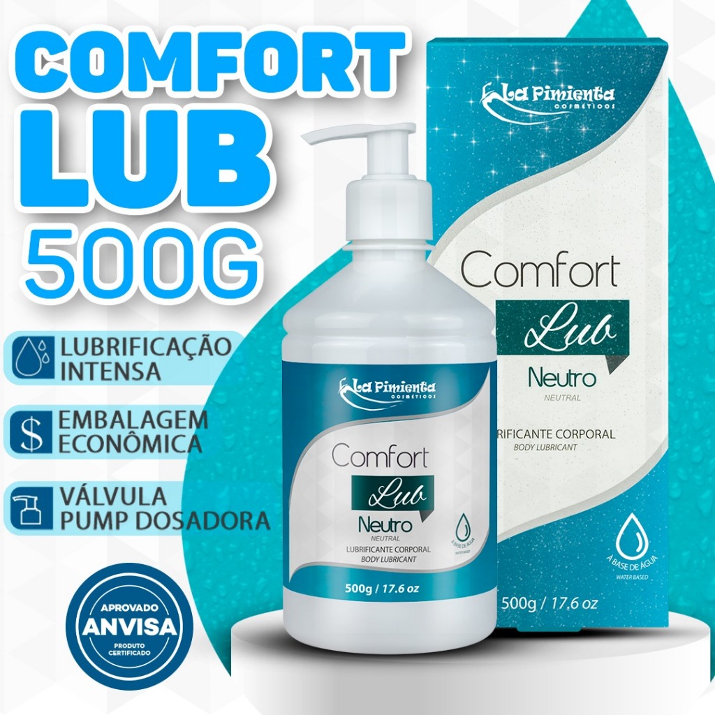 LUBRIFICANTE ÍNTIMO PARA MOMENTOS SUAVES E ENVOLVENTES, COM DESLIZE PERFEITO