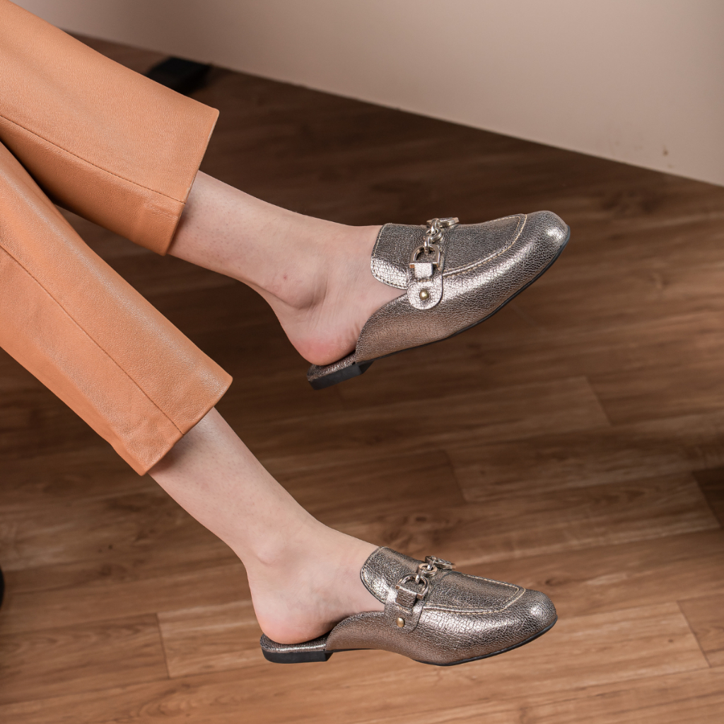 Sapatilha Mule Feminino Bico Quadrado Confortável em Oferta na Shopee