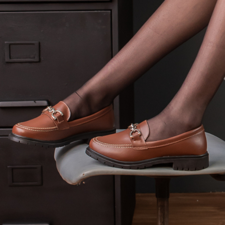 Mocassim Oxford Feminino Sapatilha Tratorado Loafer Conforto em Oferta na Shopee