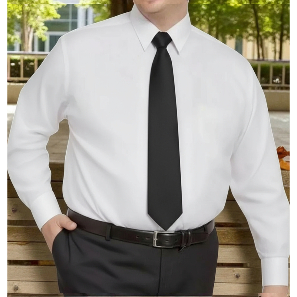 Camisa Social Plus Size Manga Longa Slim Sport Fino Elastano Modal Tamanhos Extra Grande do G1 a G5