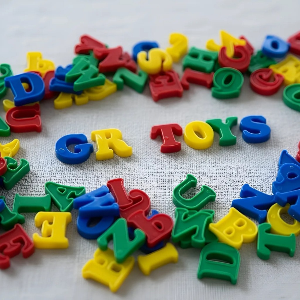 Pote com 104 Letras Kit de Alfabetos - Multicoloridos Perfeito para Atividades Infantis