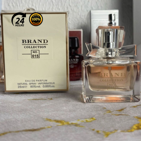 Perfume Floral Brand Collection N.015 - 25ml – Feminino, Ótimo para Presentear e Festas