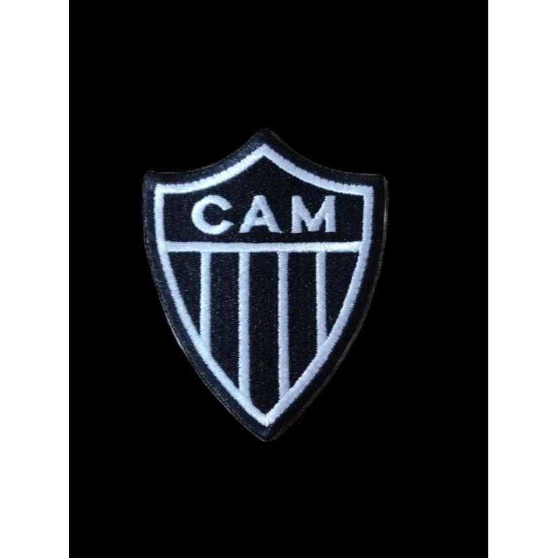 Patch Aplique Bordado Termocolante Clube Atlético Mineiro Galo em Oferta na Shopee