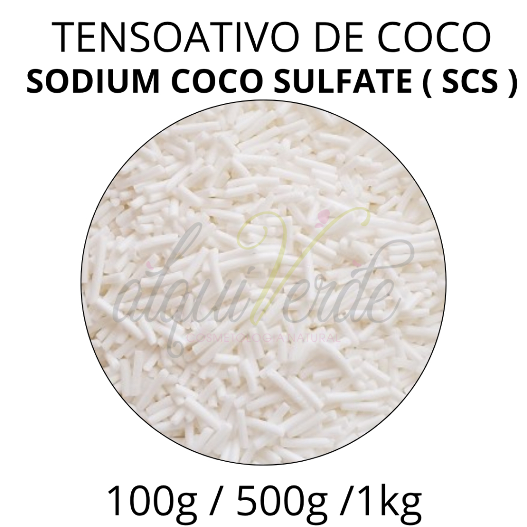 TENSOATIVO DO COCO - SODIUM COCO SULFATE ( SCS ) em Oferta na Shopee