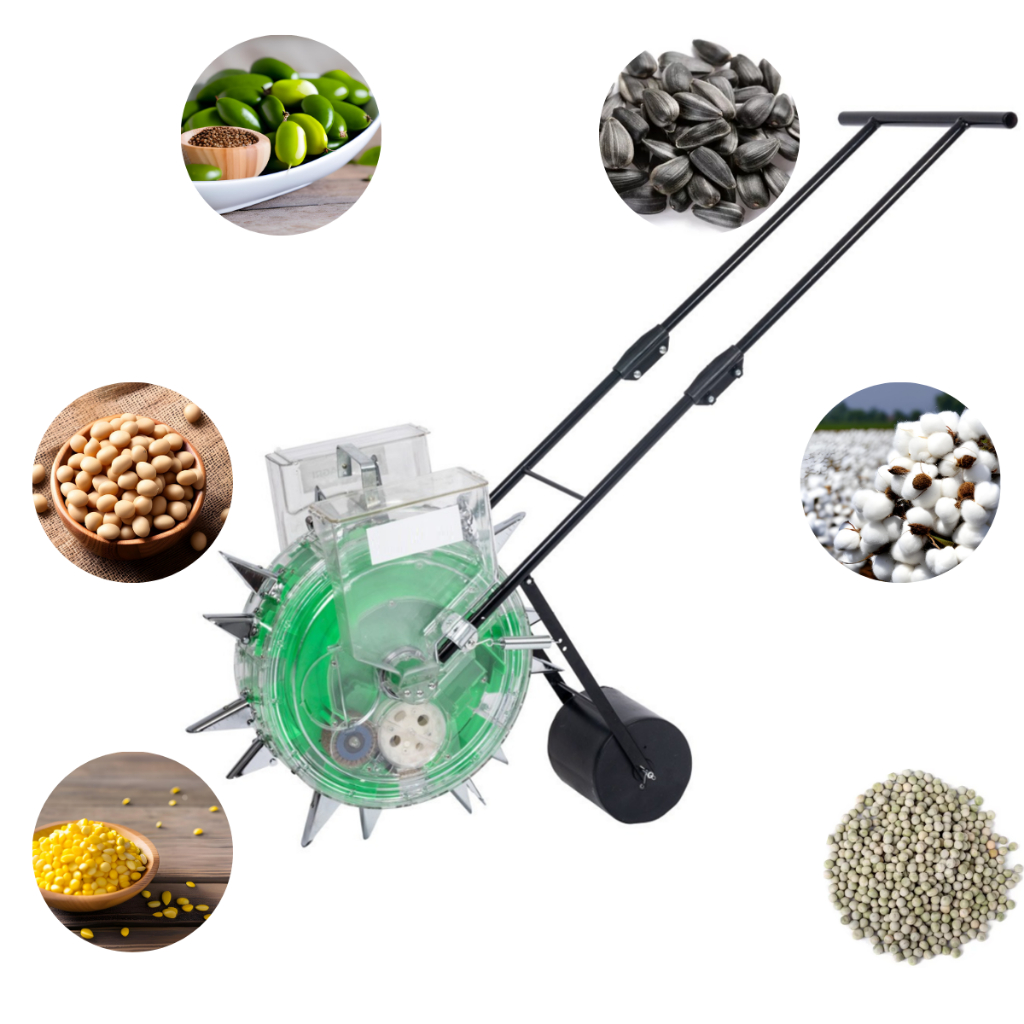 Plantadeira Adubadeira de Empurrar Para Diversas Sementes Soja Milho Sorgo
