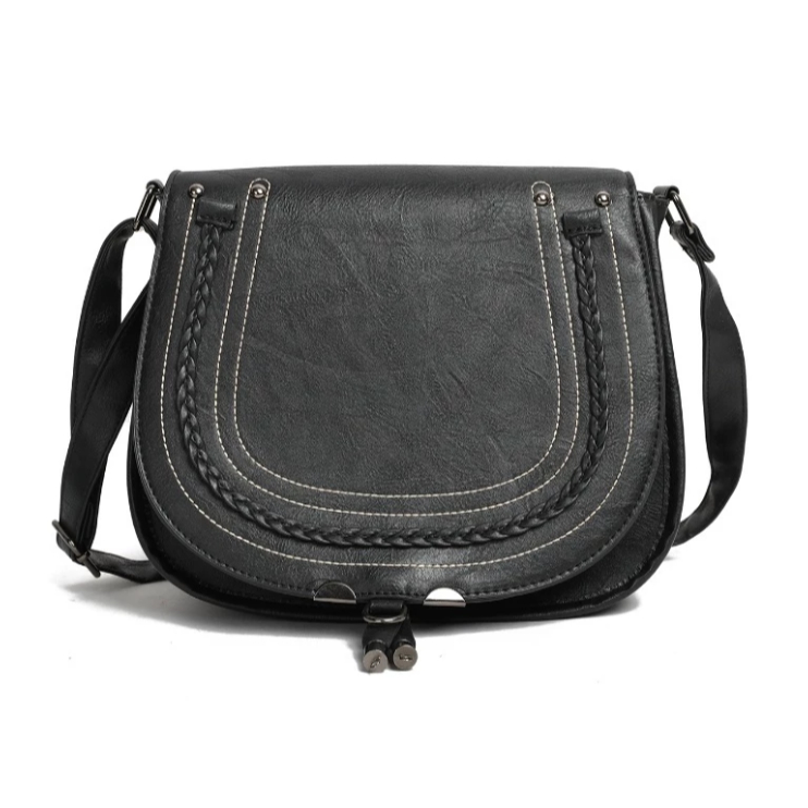 Bolsa Feminina Transversal em Couro em Oferta na Shopee