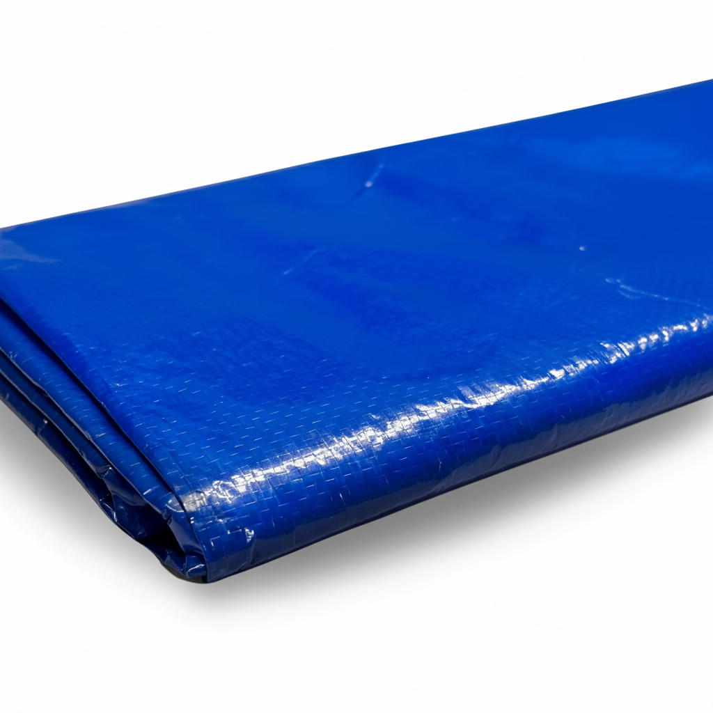 Lona Mil Multiuso Impermeável Azul Com Tratamento UV 2x4m 150 Micras + Fixadores- PRIMELONAS