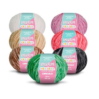 Fio Amigurumi Pelúcia 85g - CIRCULO em Oferta na Shopee