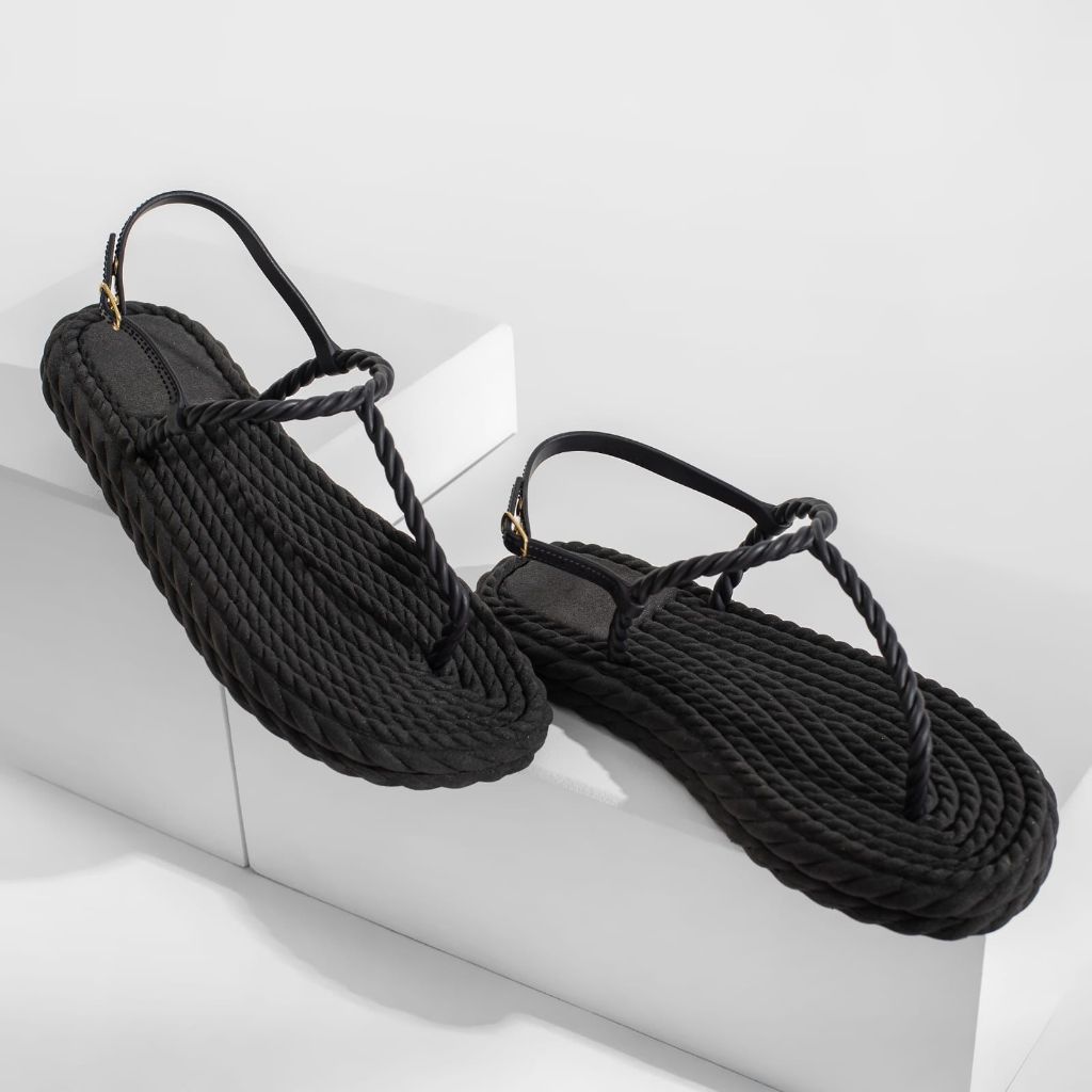 lançamento chinelo papete trançado com Alça Nuvem Feminino sandália EVA 3 Tranças Plataforma Ortopédico Macio em Oferta na Shopee