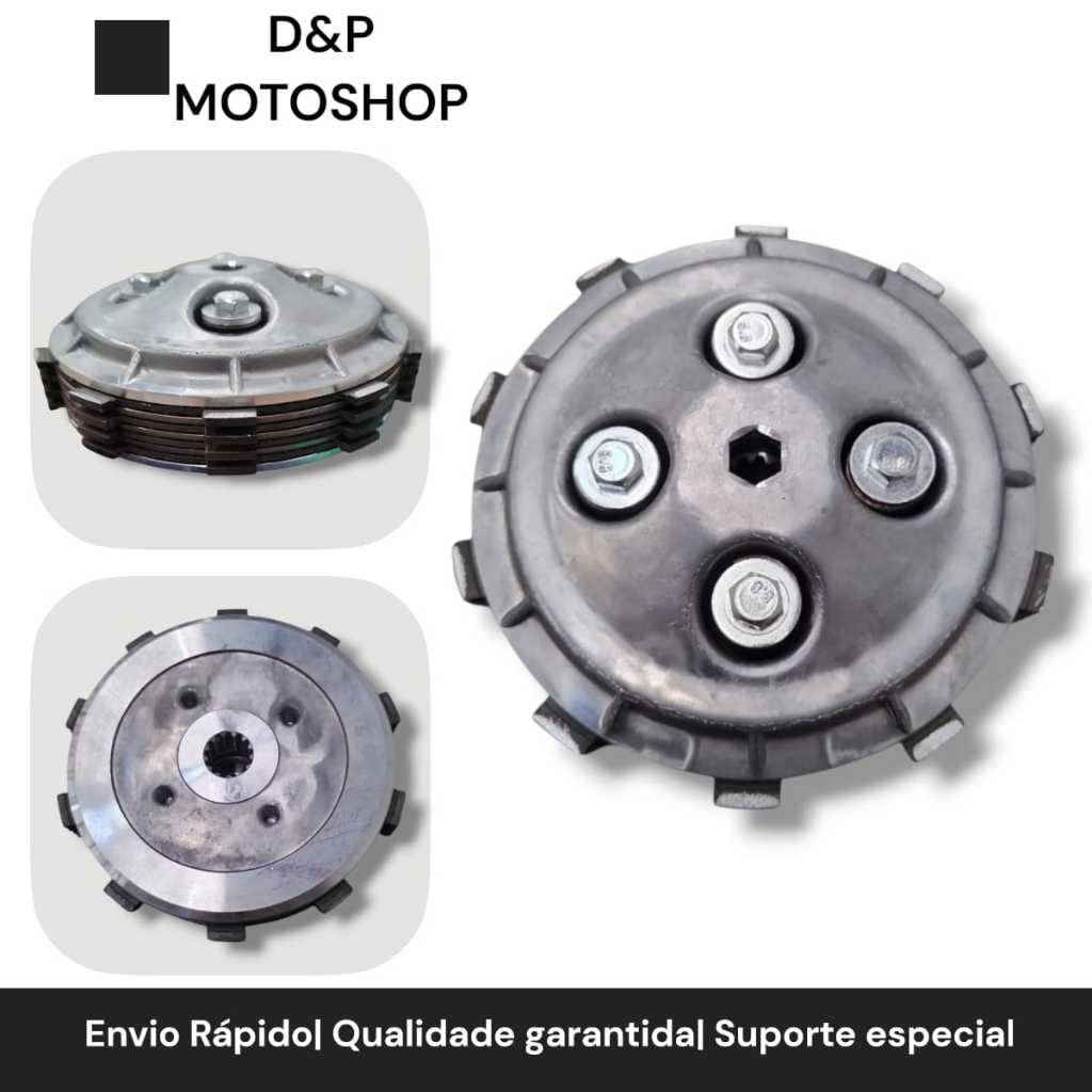 KIt Embreagem Completa Yamaha Fazer 150/Factor 150/ Xtz Crosser 150 / Xtz150 em Oferta na Shopee