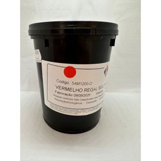 Tinta para Numerar Vermelho Regal ( TIPO ) Sun Chemical Luminescence pote com 1 kg em Oferta na Shopee