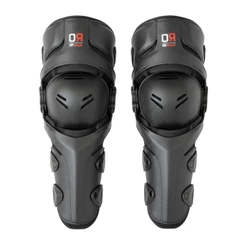 Joelheira Esportiva Off Racer Articulada Evo Carbono Motocross MX Trilha Enduro