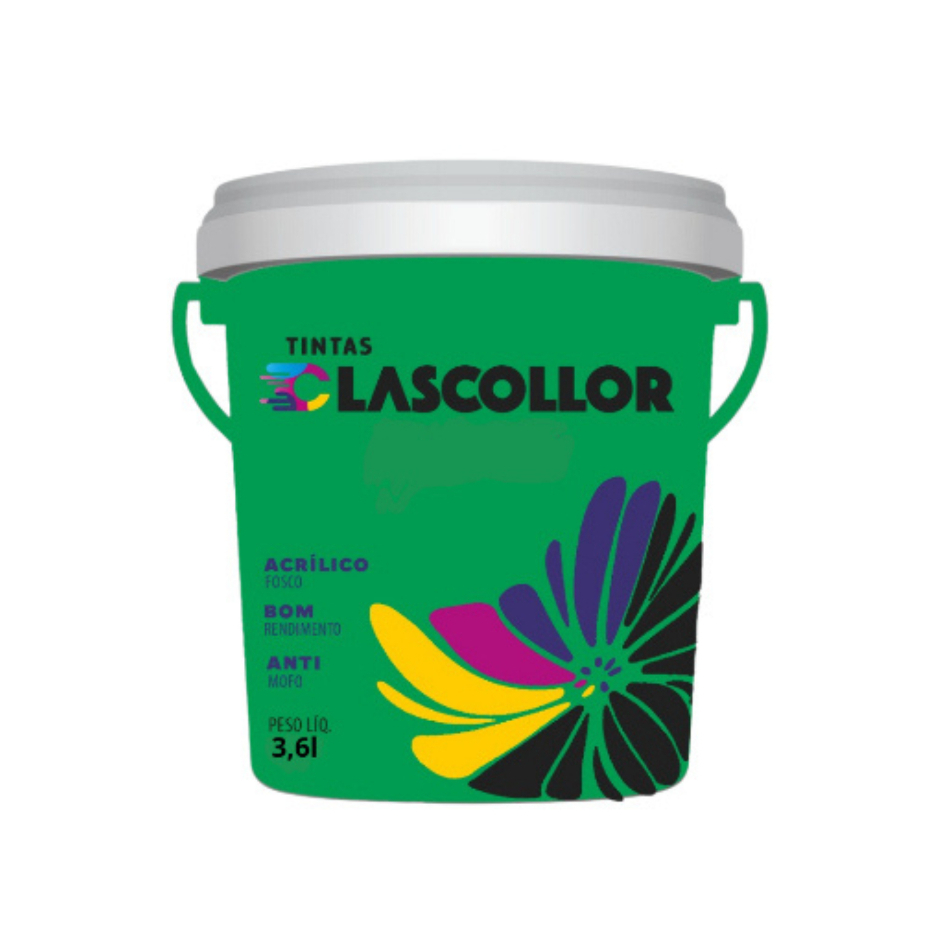 Tinta acrilica Economica Parede Nova antimofo 3.6l clascollor