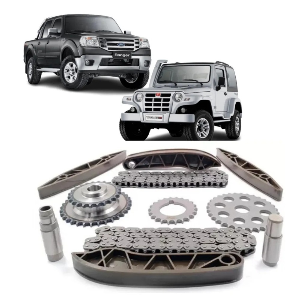 Kit Corrente Distibuição P/ Ranger Troller 3.0 16v Ngd 2009 2010 2011 2012