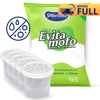1kg + 5 Potes Cloreto De Calcio - Anti Mofo Refil em Oferta na Shopee