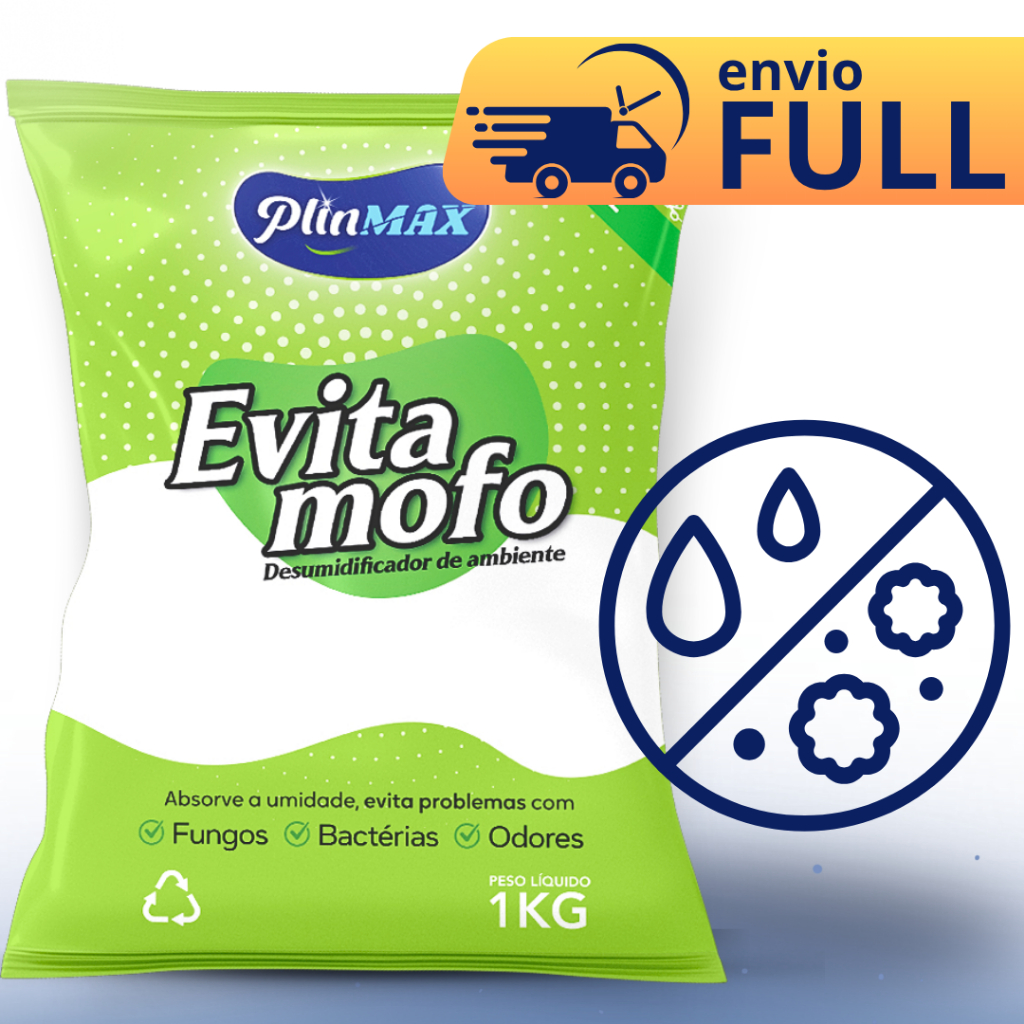Evita mofo Antimofo em Bolinhas 1kg em Oferta na Shopee