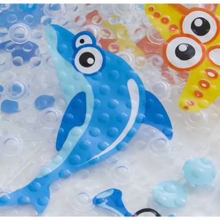 Tapete Infantil de Box para Banho com Segurança  - Antiderrapante