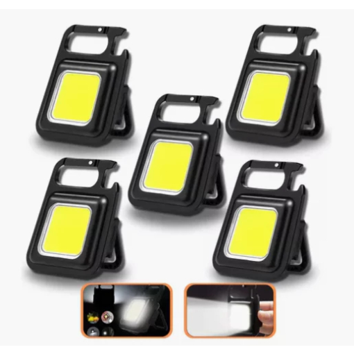 Detalhes do KIT 10-20-30-40 Lanterna Com led Portátil/USB Recarregável 3 Modos De Luz Lanternas De Chaveiro E Abridor