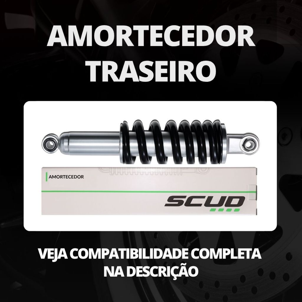 Amortecedor Traseiro Pro Link Para - Honda Cb 300 - Honda Dafra Next - Original Scud — imagem 2 de 2