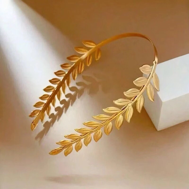 Tiara De Metal De Folha Usada Nas Costas , Acessórios De Cabeça De Casamento De Noiva Em De Ouro Para Parte De Trás Da , em Oferta na Shopee