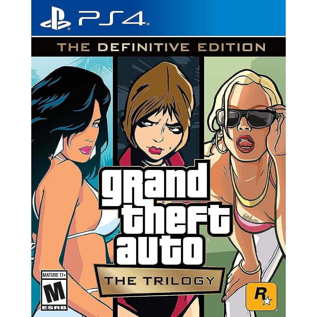 Grand Theft Auto Gta The Trilogy Definitive Edition Ps4 Lacrado