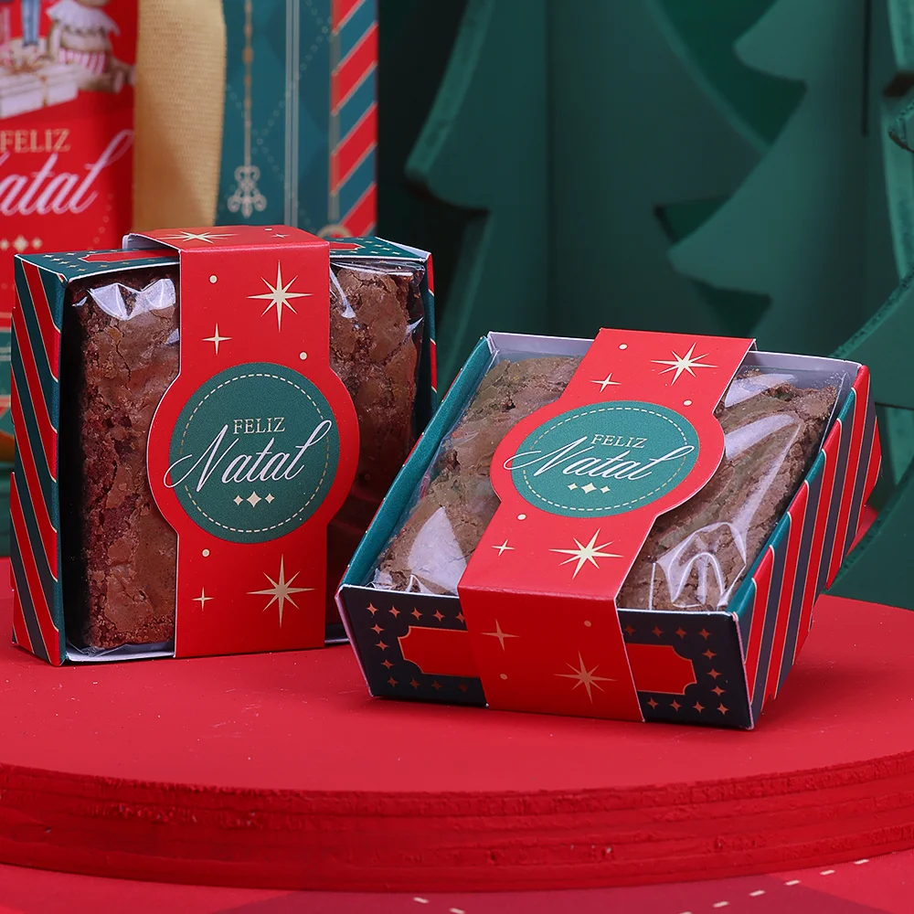 250 CAIXA PARA BROWNIE NATAL TRADIÇÃO 5201 (JANGO NATAL 2025 )