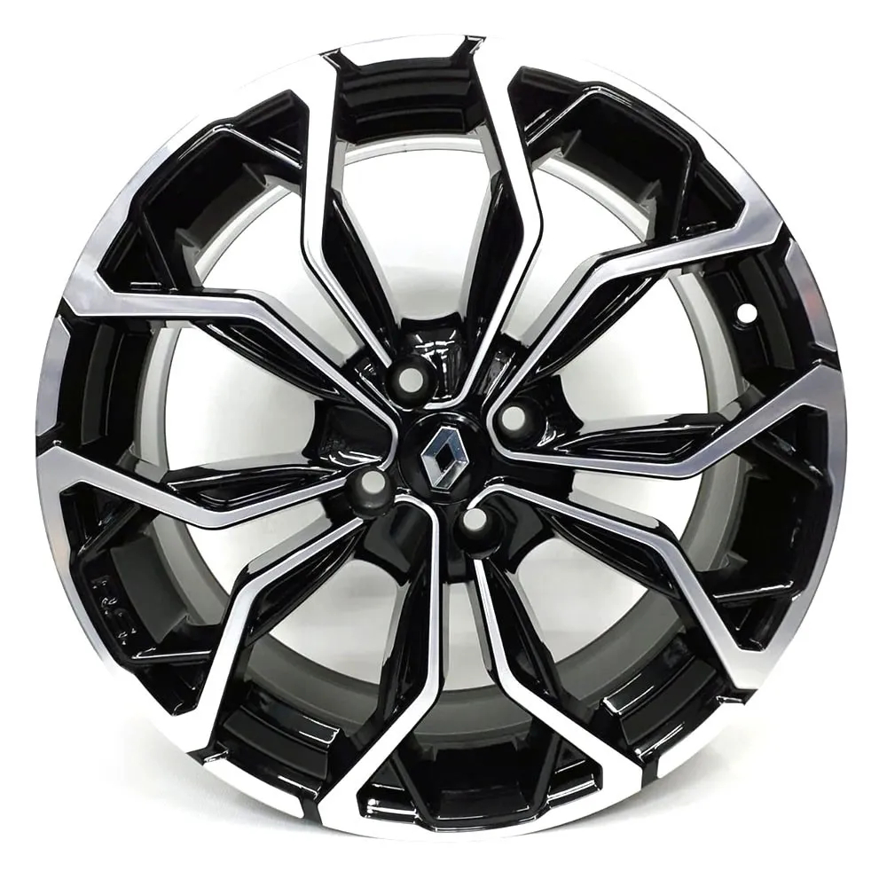 Kit 4 Rodas Aro 13 Renault Sandero RS Clio Krmai M16