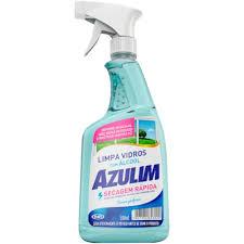 Limpa Vidros Secagem Rapida Azulim Com Gatilho Spray ou Sem Gatilho 500ml