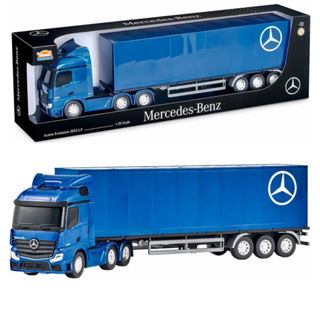 Brinquedo Caminhão Miniatura Mercedes Bens Actros Baú Licenciado em Oferta na Shopee