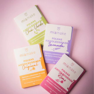 Folhas Antioleosidade - Mia Make em Oferta na Shopee