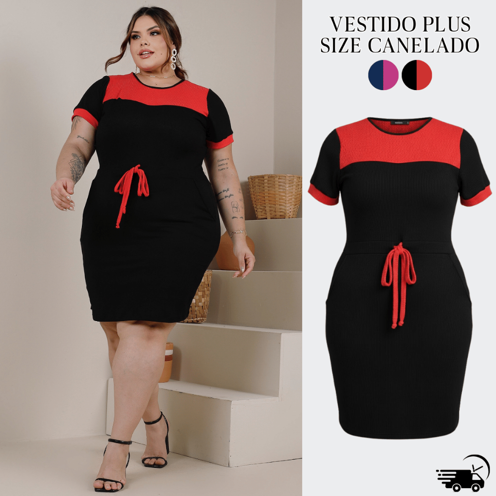 Vestido Canelado Feminino Básico Lycra Midi Elegante Moda Evangélica Letícia Confortável Sofisticado