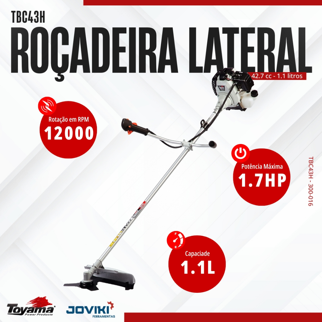 Roçadeira Lateral Toyama: Onde Comprar | BuscaProdutos
