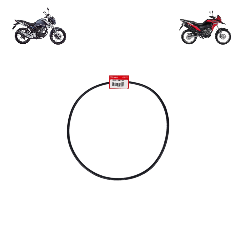 Guarnição Tampa Lateral Cabeçote Nxr Bros 160 CG 160 XRE 190 2015 a 2025 Original Honda