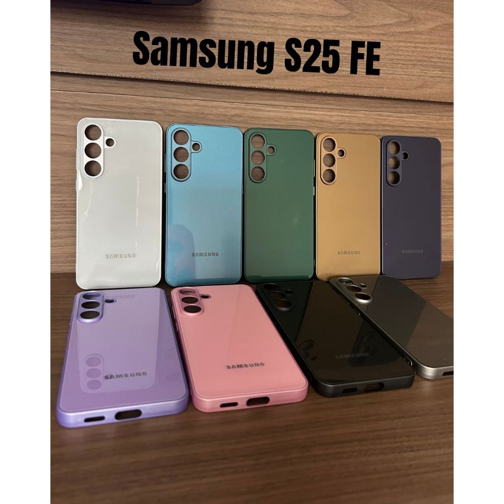 Capa Capa Case Premium Samsung S25 fe Proteção Completa + Interior Aveludado
